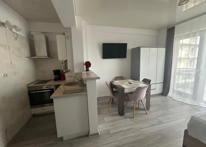 607 B2 Almar Luxury Residence-renting & Free Pool 아파트 Năvodari